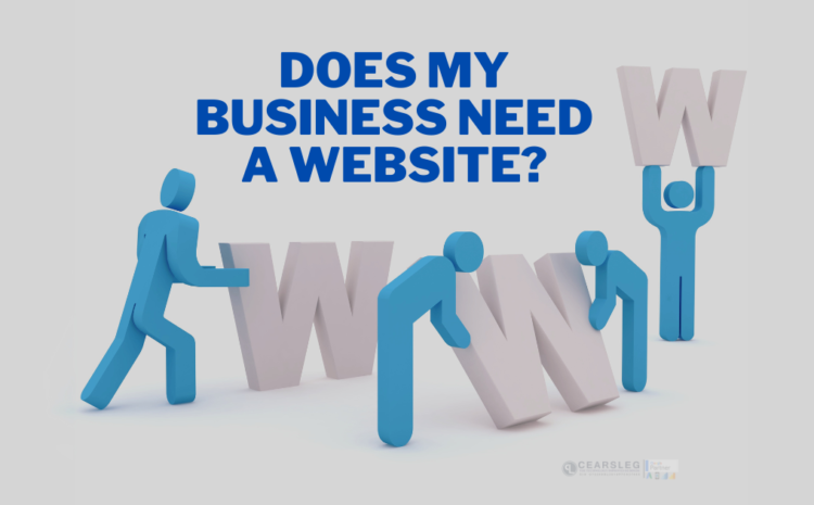 business need a website